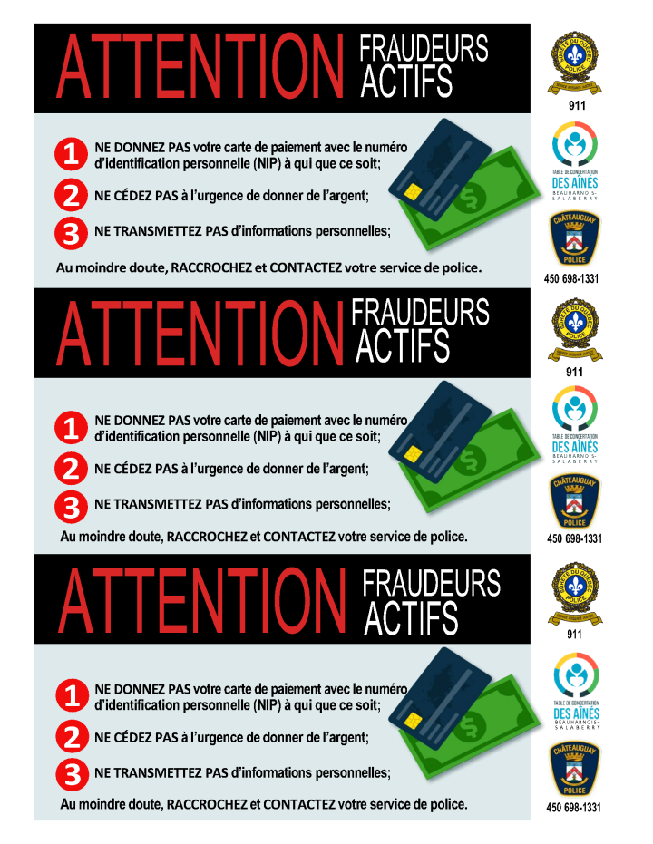 Attention fraudeurs