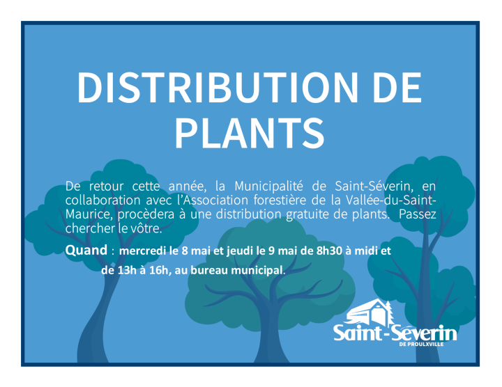 Distribution d'arbres
