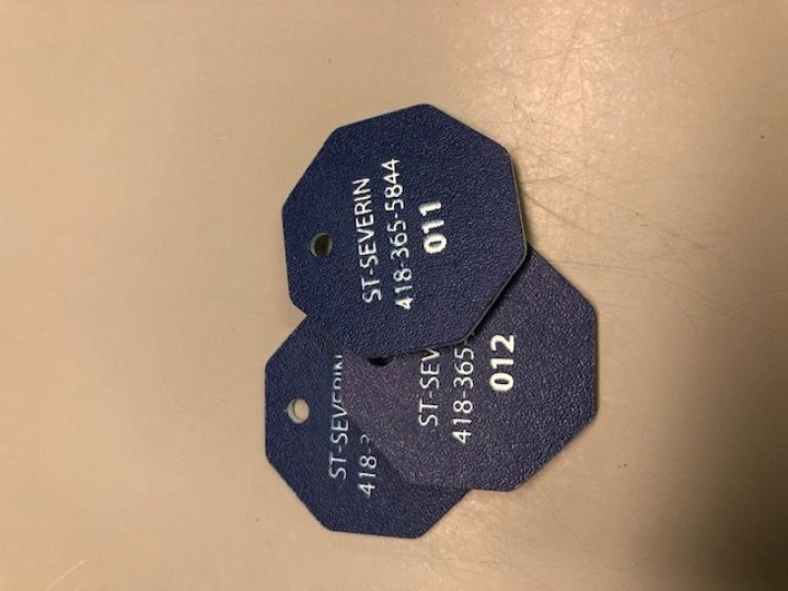 Médaille pour chiens